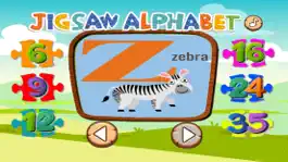 Game screenshot ABC Animal Puzzle Jigsaw-Kid English Learning Free apk
