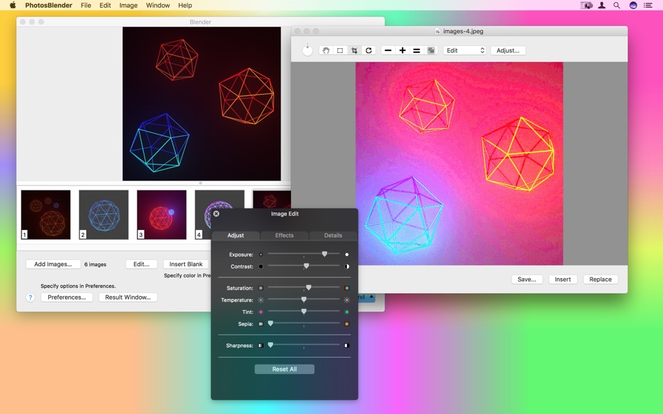 #2. PhotosBlender - Image Blending (macOS) بواسطة: Limit Point Software