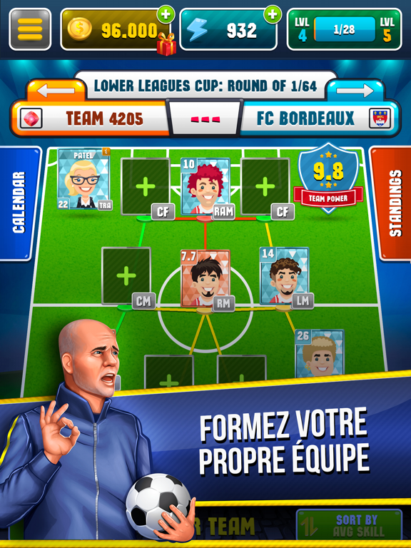 Screenshot #6 pour Simulateur Football d'Académie