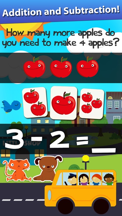 子供のための動物数学ゲームのおすすめ画像2