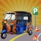 Tuk Tuk Offroad Auto Rickshaw Parking game
