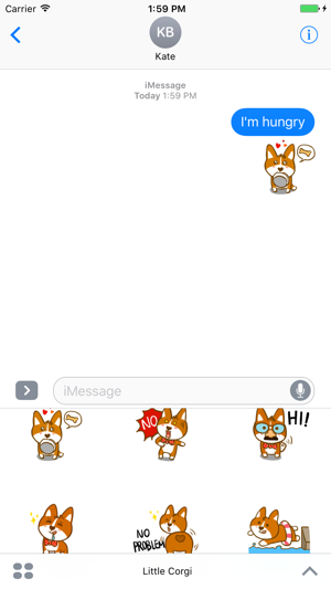Little Corgi Animated Sticker(圖1)-速報App