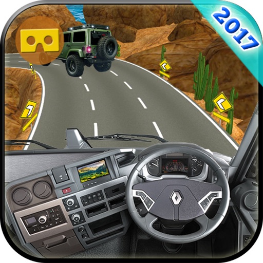 VR Highway Simulation Car Drive Game icon