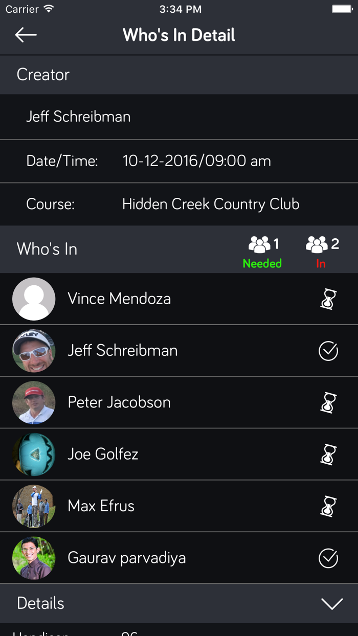 Fantasy Golf with Friends