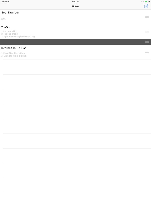 Screenshot #4 pour Inscribe - Widget Notes