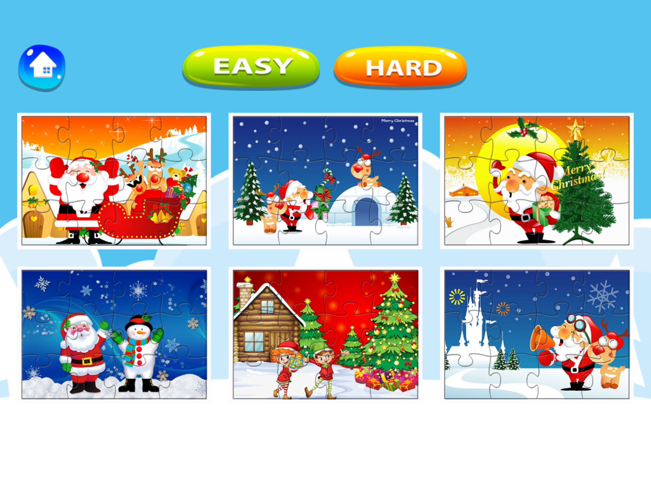 Merry Christmas Jigsaw Puzzles Game free for Kids screenshot 6