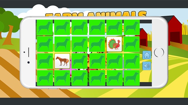 動物配對記憶遊戲免費的孩子(圖3)-速報App