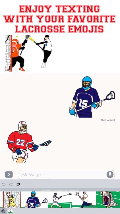 Laxmoji - The Emoji App for the Sport of Lacrosse!