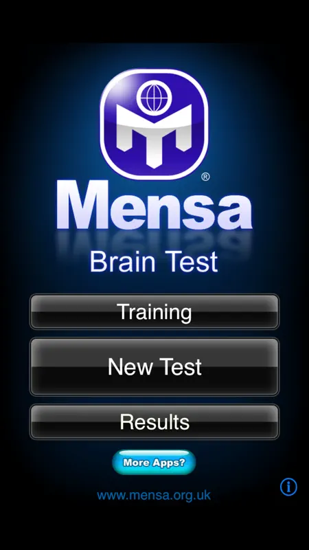 Mensa Brain Test screenshot 1 of 5