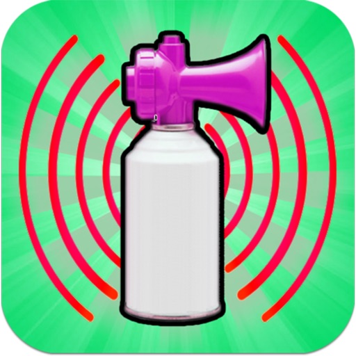 Sirens and Horns. Loud Stadium Air Horn Sounds icon