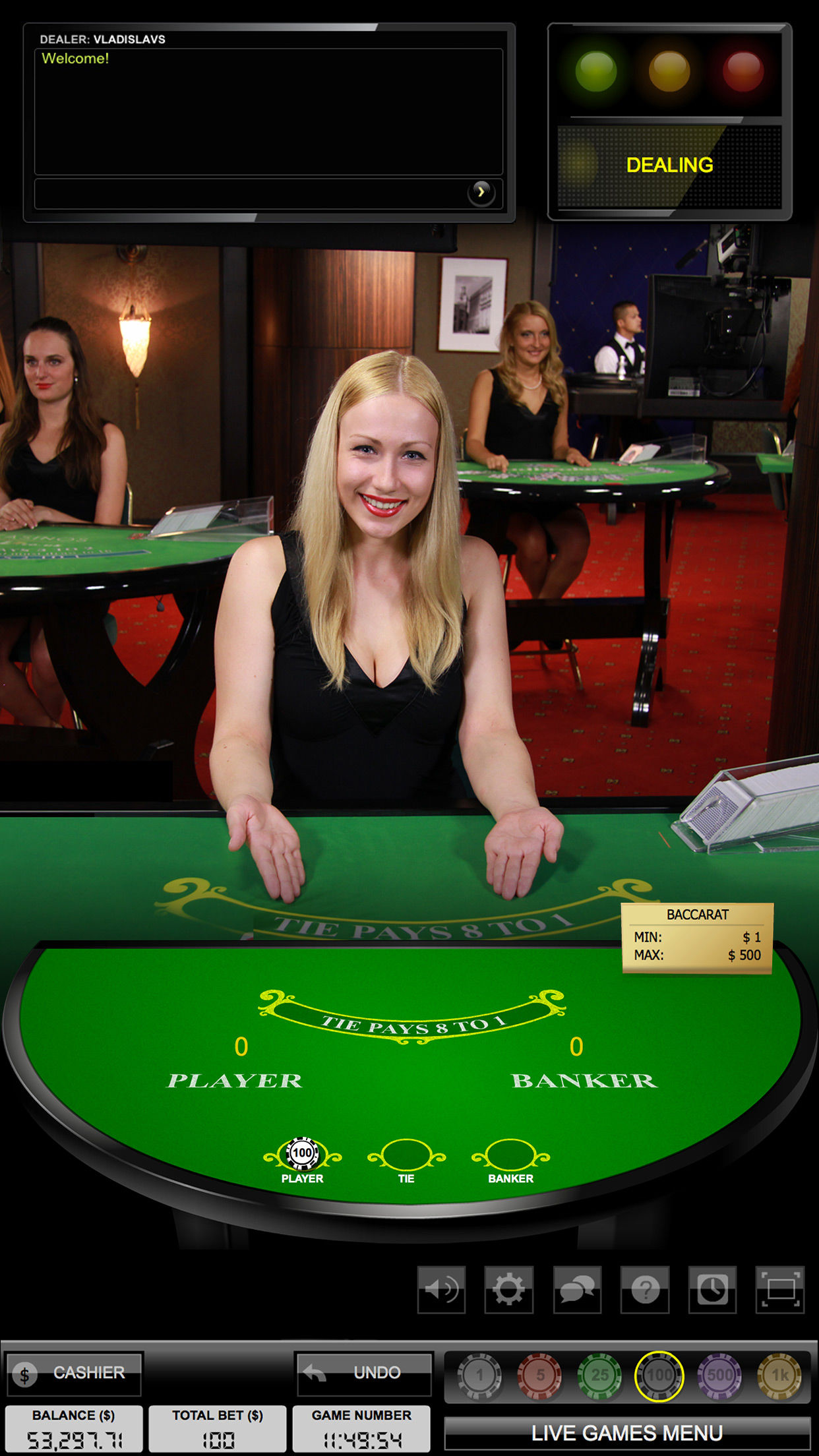 bwin Premium Live Casino screenshot 3