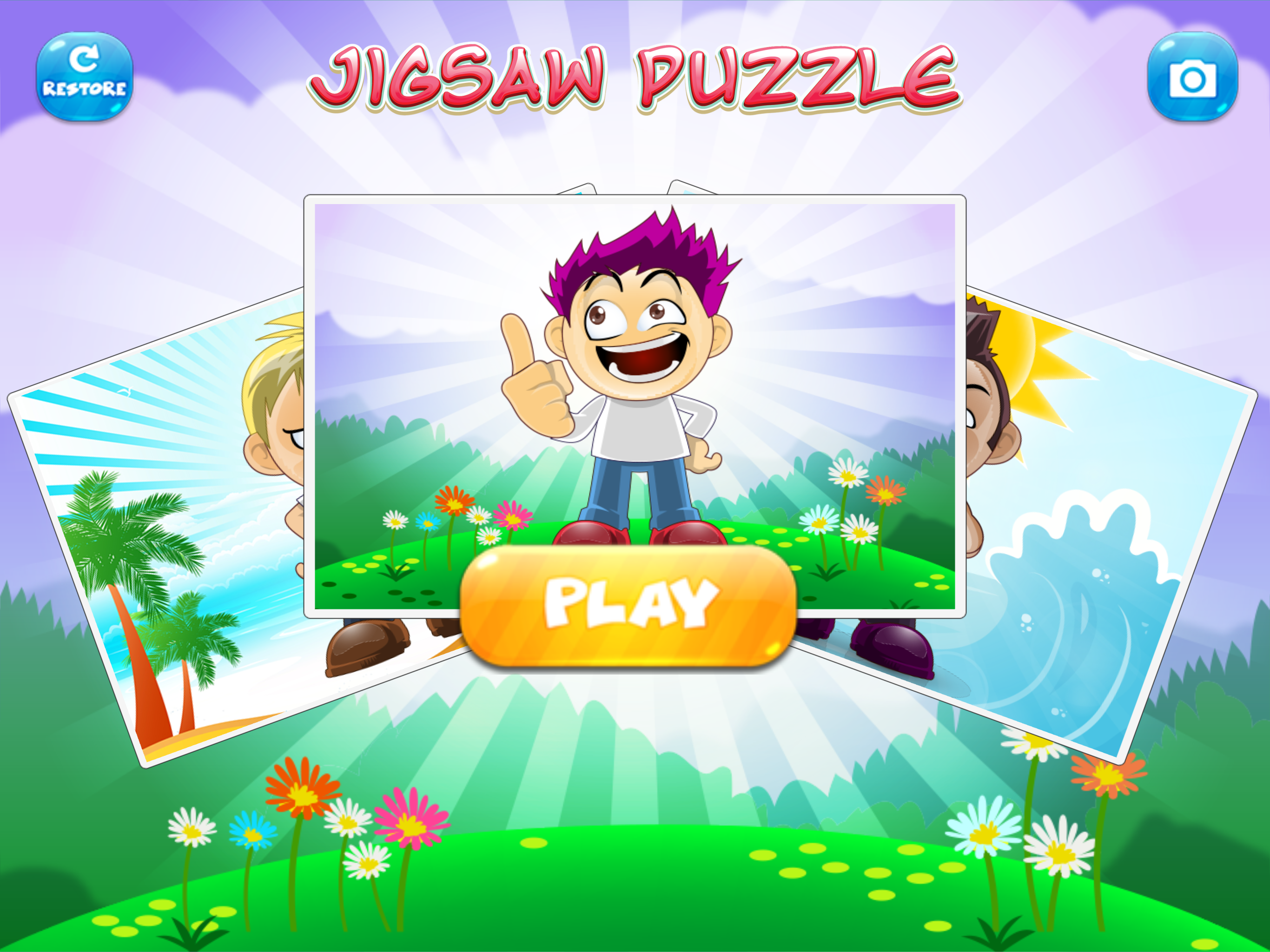 child puzzle easy games
