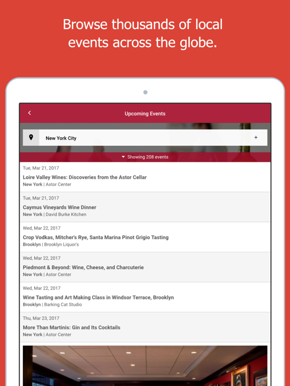 Screenshot #6 pour Wine Events
