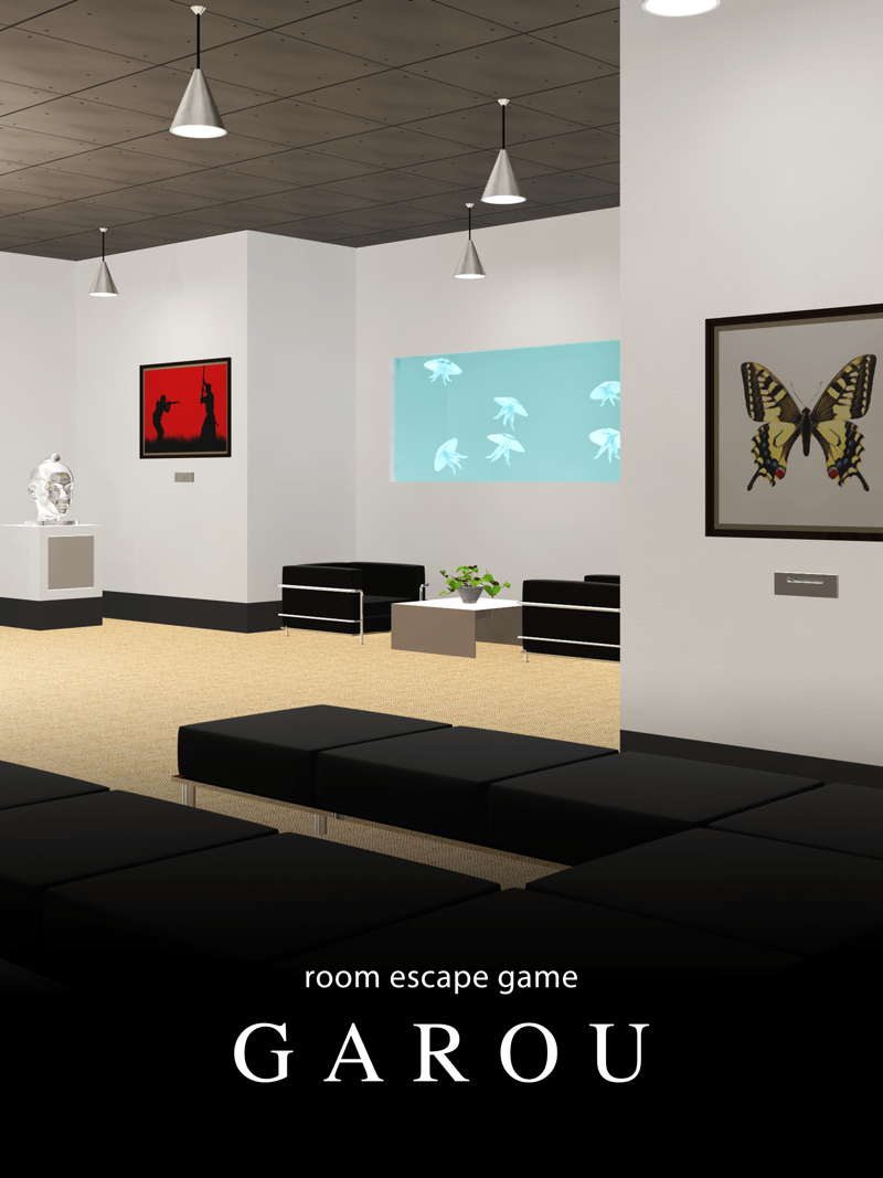 GAROU - room escape game - official gameplay screenshot 1