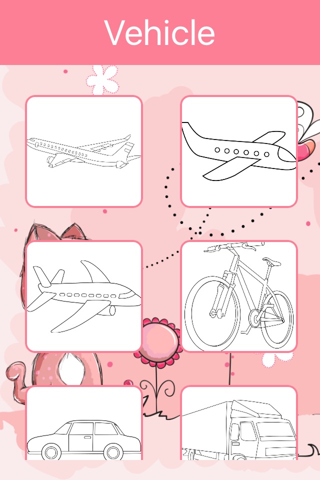 Vehicles coloring book for kids: Learn to color screenshot 3