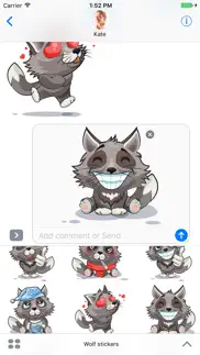 wolf - stickers for imessage iphone screenshot 4