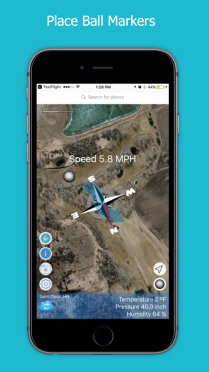 Golf GPS Wind Finder for Golfing -GOLF WEATHER APP by GuideHunting L. L. C.