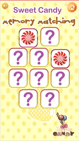 Game screenshot Sweet Candy Memory Matching Game Kids Toddlers hack