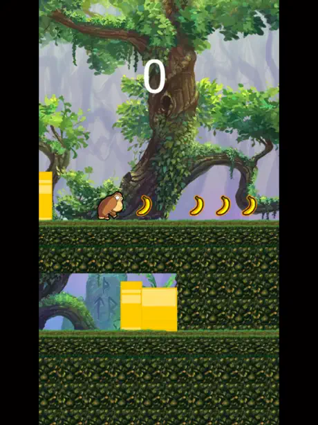 super monkey kong funny run escape forest quest