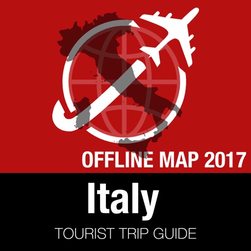 Italy Tourist Guide + Offline Map icon