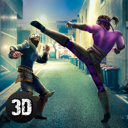 Ninja Kung Fu Street Fighting Challenge 3D Full icon