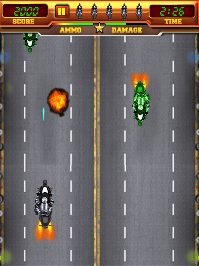 Stunt Bike Street Wars Game