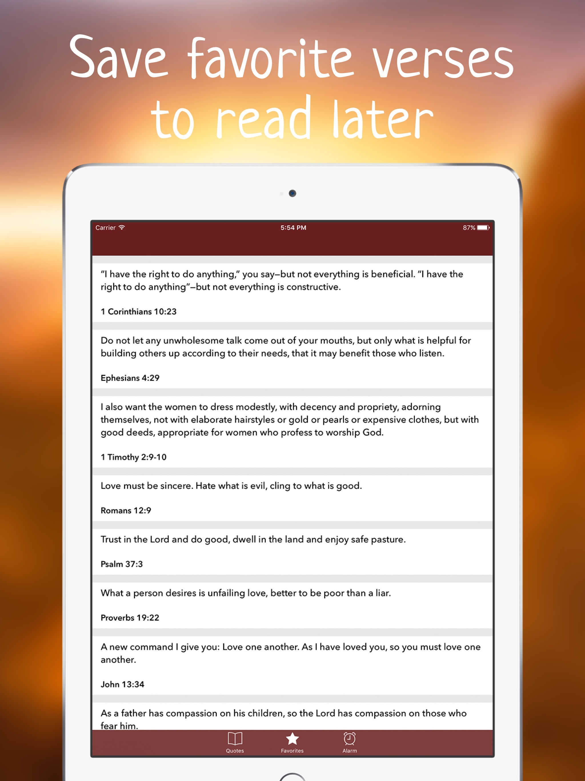 Bible verse of the day Daily quote and devotionals screenshot 8
