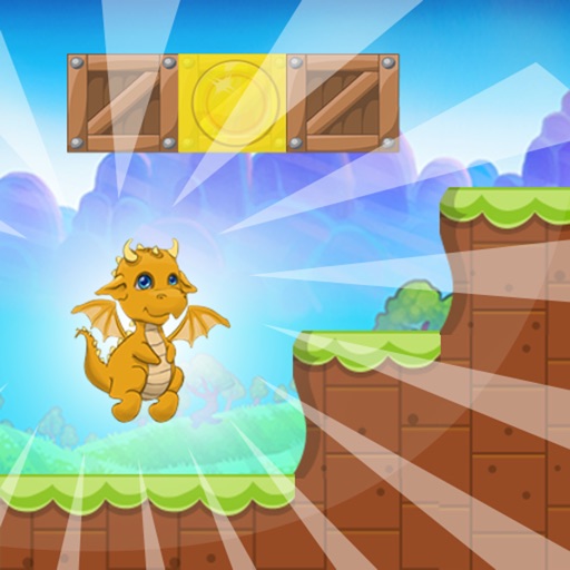 Super Adventure Of Zog - Yellow Dragon Run Jump Icon