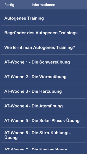 Autogenes Training 7 Wochen Kurs(圖5)-速報App