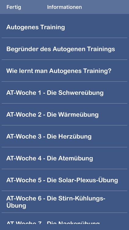 Autogenes Training 7 Wochen Kurs screenshot-4