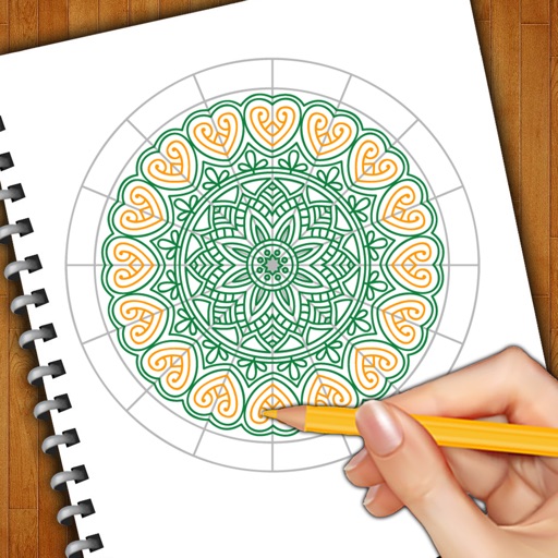 Learn How To Draw Mandalas Icon