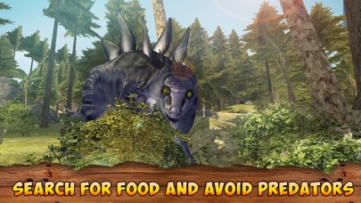 Screenshot #2 pour Jurassic Dino Stegosaurus Simulator 3D