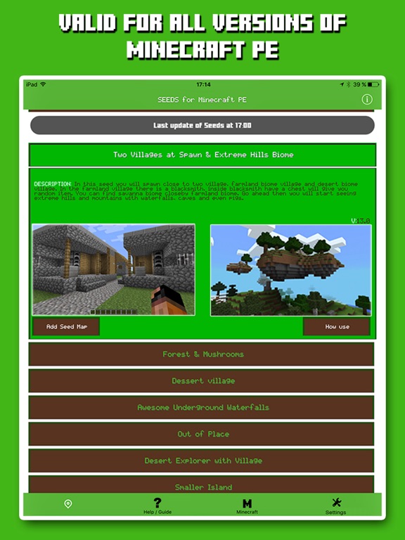 Seeds for Minecraft Pocket Edition - Free Seeds PEのおすすめ画像2