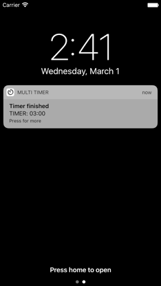 Multi Timer - free screenshot 2