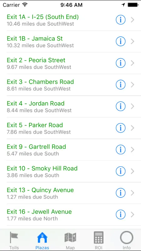 Denver E-470 Toll Road 2017 screenshot 2 of 5