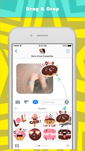 Sweets stickers by Alissa Evangelista screenshot #3 for iPhone