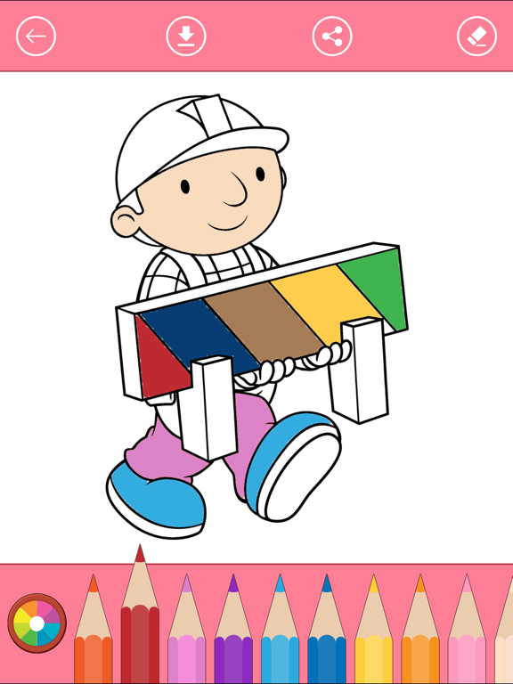 Screenshot #5 pour Livre à colorier de Professions pour les enfants