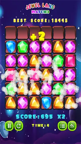 Game screenshot Jewel Land Match 3 - Puzzle Matching Games mod apk