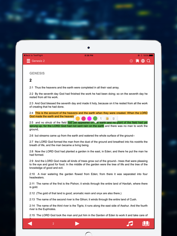 Screenshot #4 pour NRSV Bible