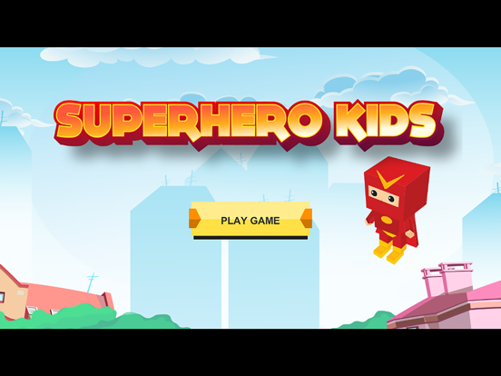 Superhero Kids - New Fighting Adventure Games iPad screenshot
