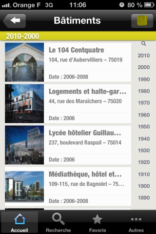 GUIDE PARIS ARCHI. screenshot 2