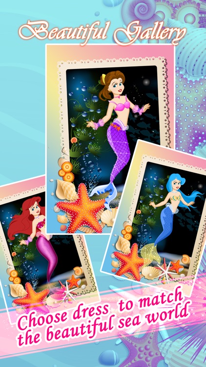 Ice Princess Mermaid Dress Up & Girl Makeup Games