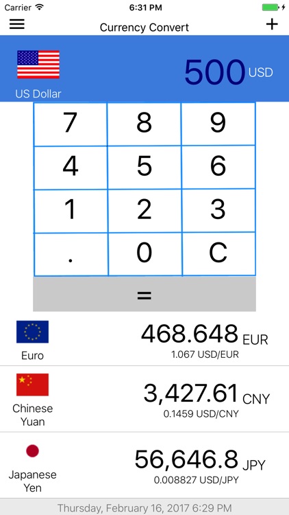 Currency Convert: Live Exchange Rates