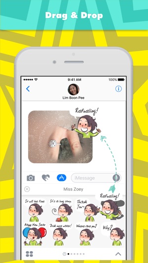 Miss Zoey stickers by wenpei(圖3)-速報App