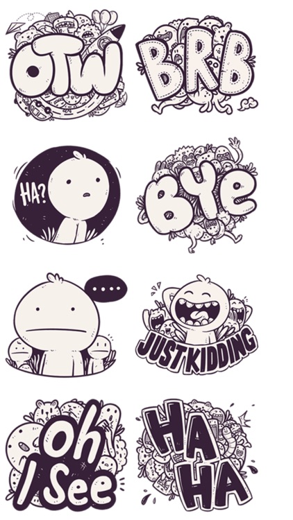 Graffiti Text Stickers screenshot-3