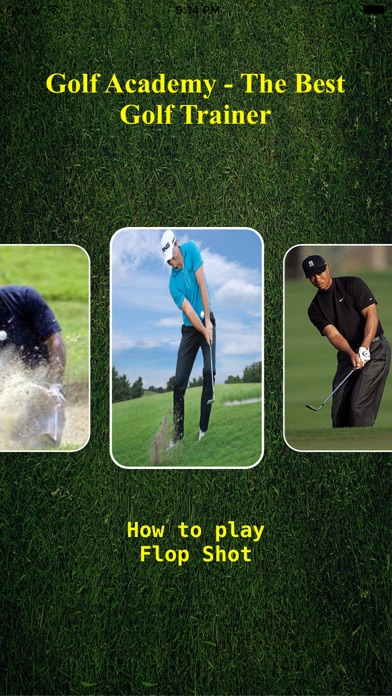 Golf Training and Coaching Screenshot