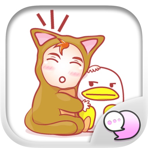 Little baby Stickers & Emoji Keyboard By ChatStick icon