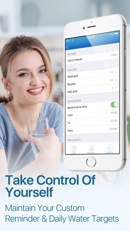 Water Reminder - Drink Water Tracker & Daily Alert screenshot-3