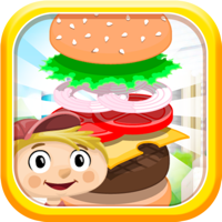 Sky Build Burger Tower 2 Block Game Free