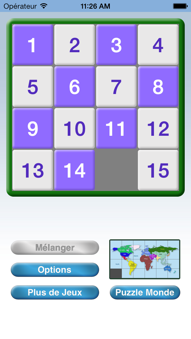 Screenshot #1 pour Numéros de Puzzle